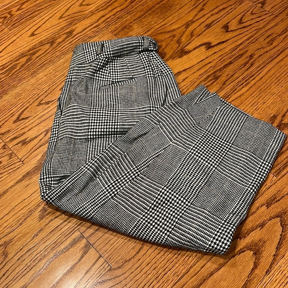 J Crew Woman’s Checkerboard Pants Size 2